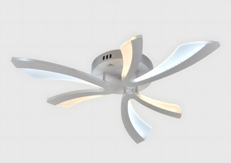 Акриловая люстра светодиодная Valeso V X6040-3 WT