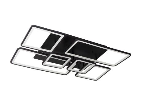 Акрилова світлодіодна люстра VALESO V L6801-6 BK