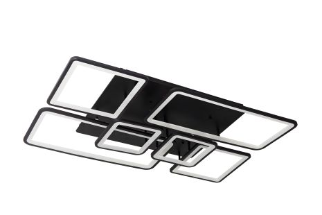 Акриловая светодиодная люстра VALESO V L6801-6 BK Акриловая светодиодная люстра VALESO V L6801-6 BK