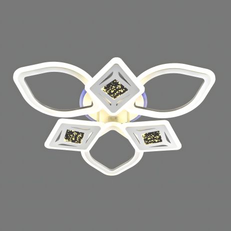 Valeso Люстра світлодіодна V 2134-3+3C-TL WH з пультом