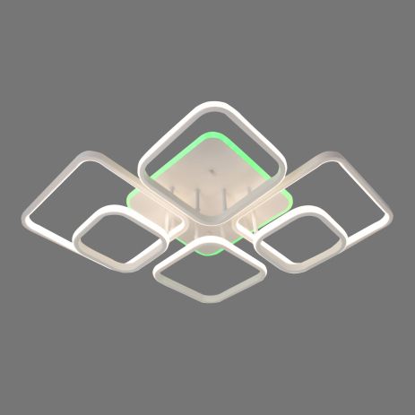 Легентний акрил Sirius DK5854B/6 WH (RGB) 176W+10 Вт