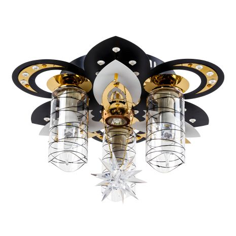 4-Bulb LED Cosmic Chandelier VALESO V 70057-3 1A-400
