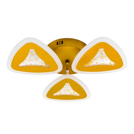 Світлодіодна люстра VALESO V K39978-3 GD з пультом