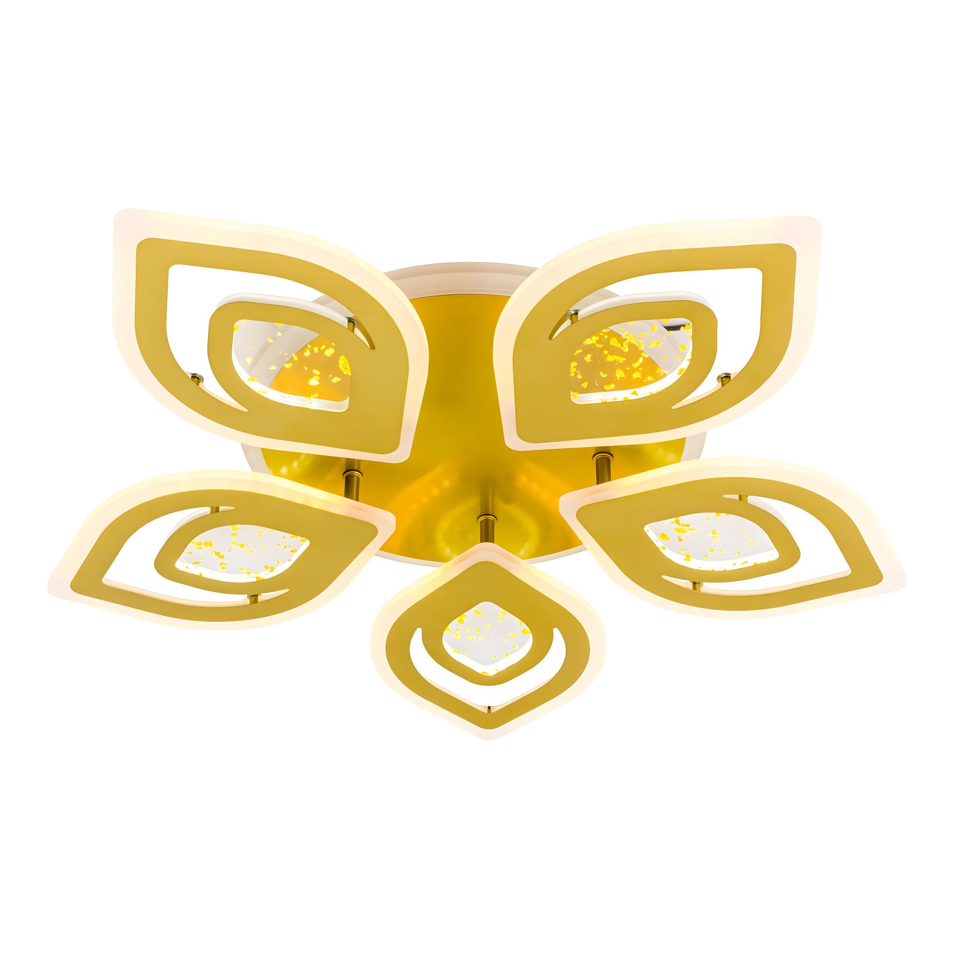 Світлодіодна люстра VALESO V K29132-5+1 GD - з пультом управління Світлодіодна люстра VALESO V K29132-5+1 GD - з пультом управління