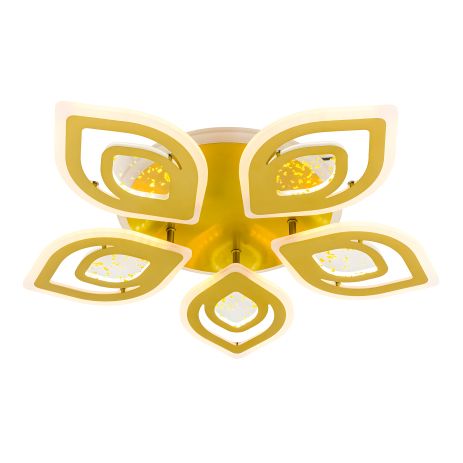 Світлодіодна люстра VALESO V K29132-5+1 GD - з пультом управління