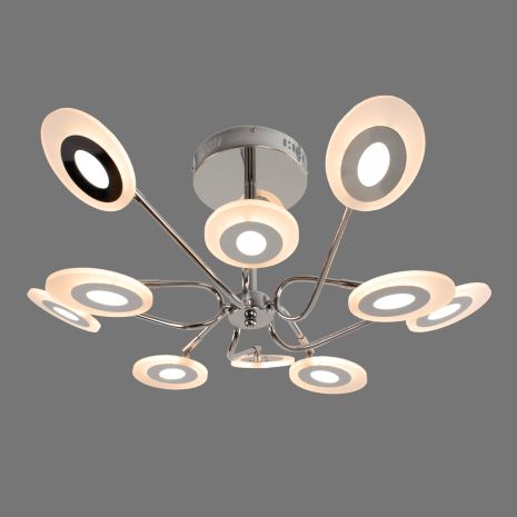 Люстра светодиодная в гостиную Sirius 8929-10 128W Люстра светодиодная в гостиную Sirius 8929-10 128W