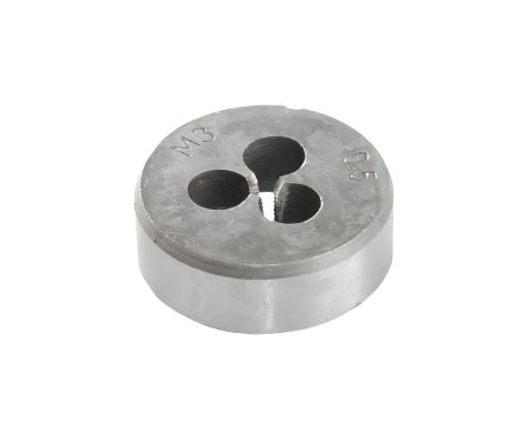 Плашка резьбовая M3х0,5 мм 9ХС DIN 233 MASTERTOOL 15-0030