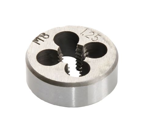 Плашка для нарезания резьбы M8×1,25 мм 9ХС DIN 233 MASTERTOOL 15-0084