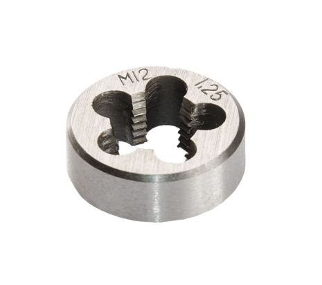 Різьбонарізна плашка M12х1,25 мм 9ХС DIN 233 MASTERTOOL 15-0124