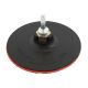 Шліфувальна платформа з липучкою Velcro Ø 125 мм 3 мм М14 зі стрижнем MASTERTOOL 08-6000