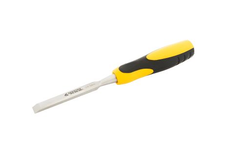 CrV стамеска ударная 12 мм с двухкомпонентной ручкой MASTERTOOL 14-1512