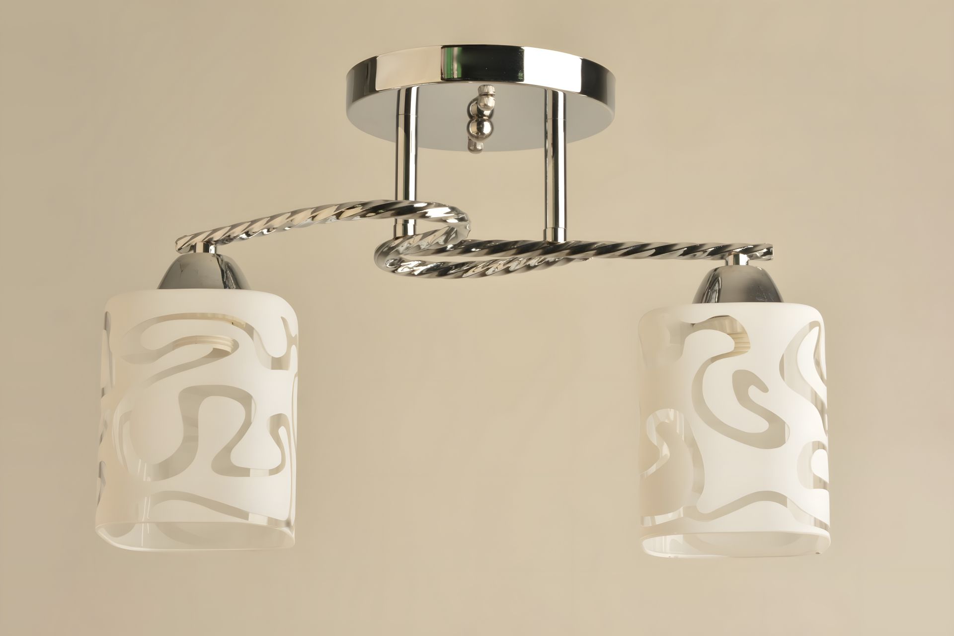 Стельова люстра Sirius Л 8124/2А CR Стельова люстра Sirius Л 8124/2А CR