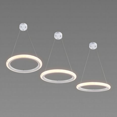 Акриловая светодиодная люстра Sirius B S2030/3 114W