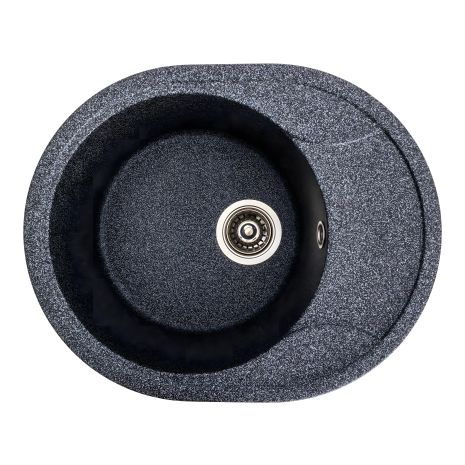 Гранитная кухонная мойка VALESO ONYX 5847, матовая, Графит Гранитная кухонная мойка VALESO ONYX 5847, матовая, Графит