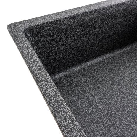 Гранітна кухонна мийка VALESO ROMA 7850 матова, Графіт Гранітна кухонна мийка VALESO ROMA 7850 матова, Графіт