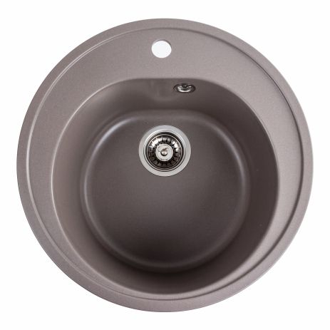 Гранитная мойка для кухни VALESO 510 LUNA матовая Дюна