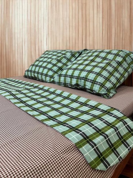 Post -Post Bilimn Tartan Simeiyi, 150 x 215 см Byaz Prosdlo Elastic Band 200x160x20 50x70