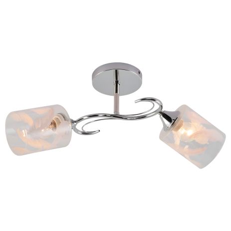 Стельова люстра VALESO V XA1526/2 CR з 2 плафонами