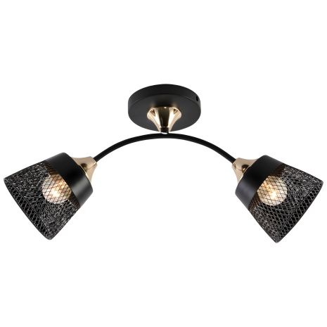 Лофт-люстра V XA1539/2 BK+FGD