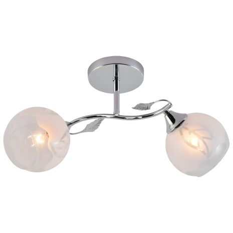 Люстра декоративна V XA1543/2 CR з 2-ма плафонами