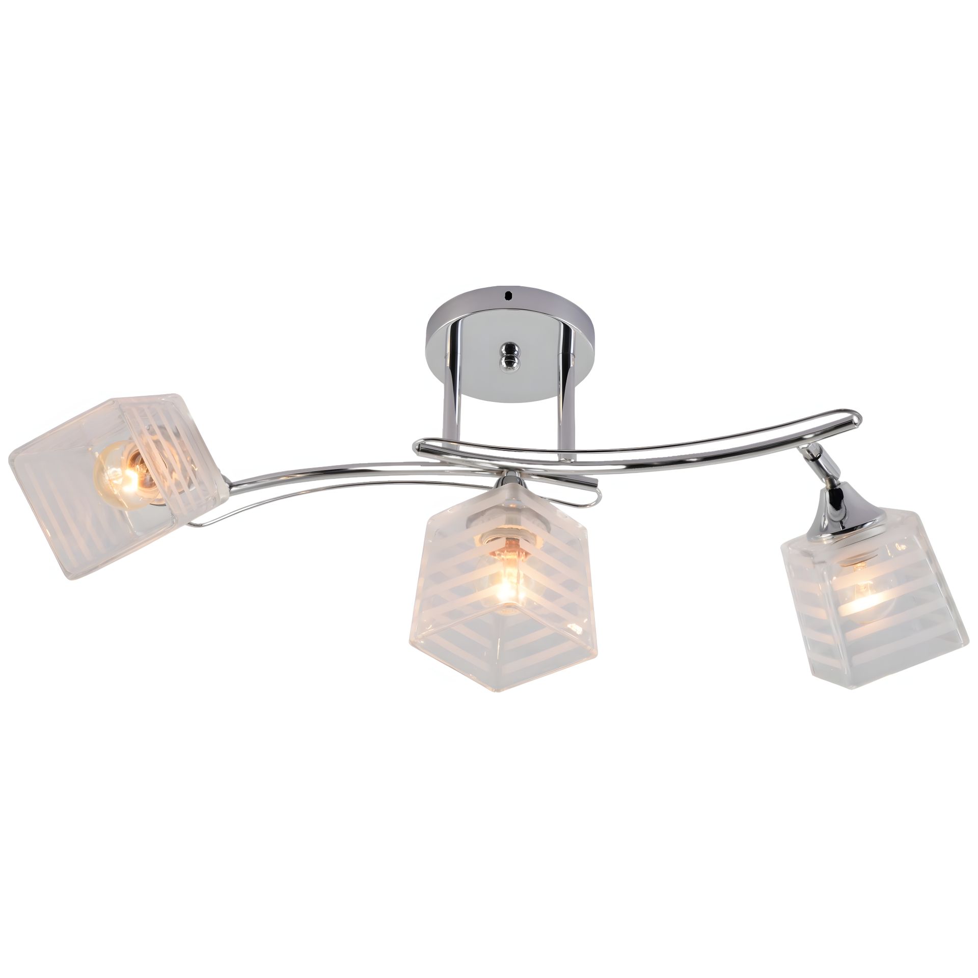 Люстра на 3 плафони IS XA1546/3 CR декоративна Люстра на 3 плафони IS XA1546/3 CR декоративна