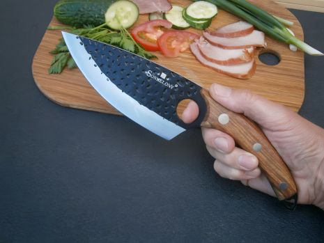 Кухарський ніж Шеф Sonmelony RT-5, 28 см, фултанг Кухарський ніж Шеф Sonmelony RT-5, 28 см, фултанг