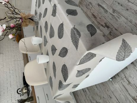 Скатертина вінілова на тканинній основі Жасмін 2587/140/13 Скатертина вінілова на тканинній основі Жасмін 2587/140/13