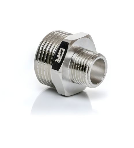 Редукційний ніпель 1/2" х 3/8" Iger Редукційний ніпель 1/2" х 3/8" Iger