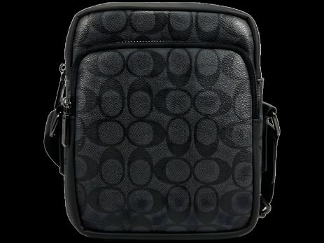 Сумка через плече, сіра, з застібкою на блискавці та магніті, 3 відділення