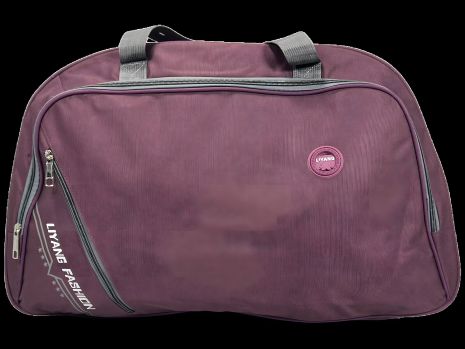 Дорожня сумка на три віділення, 53 л, фіолетова