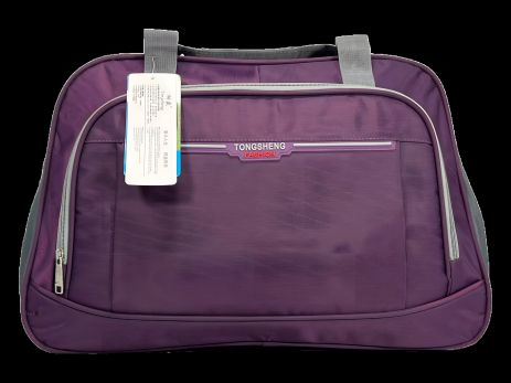 Дорожня сумка на два віділення, 44 л, фіолетова - Велика ємність