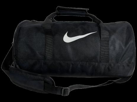 Чорна спортивна сумка BagWay на два відділення, 35 л