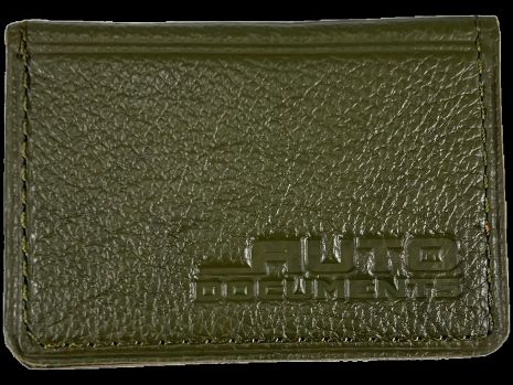 Обкладинка для автодокументів BagWay ручна робота 1006-5 зелена