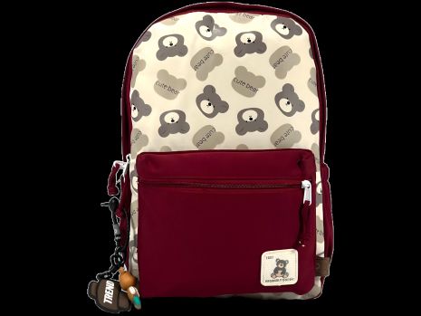 Міський червоний рюкзак з двома відділеннями, 15 л, кишеня для ноутбука Міський червоний рюкзак з двома відділеннями, 15 л, кишеня для ноутбука