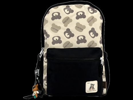 Черный городской рюкзак с двумя отделениями, 15 л, карман для ноутбука