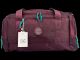 Сучасна спортивна сумка з чотирма відділеннями, бордового кольору