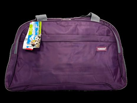 Фиолетовая дорожная сумка на три отделения 63 л