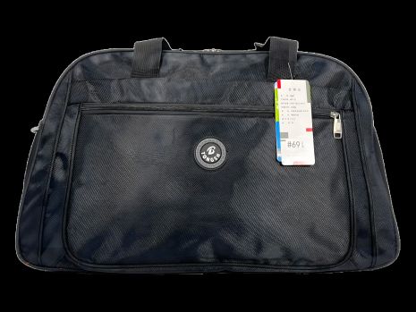 Дорожня сумка чорна TONGSHENG 169-1 на три віділеня