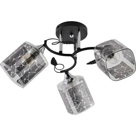 Люстра декоративная VX модель XA1519B/3 BK+CR