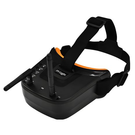 Видеошлем FPV для квадрокоптера и авиамоделей Nectronix VR009, 3" экран, 5.8 Ггц, 480x320