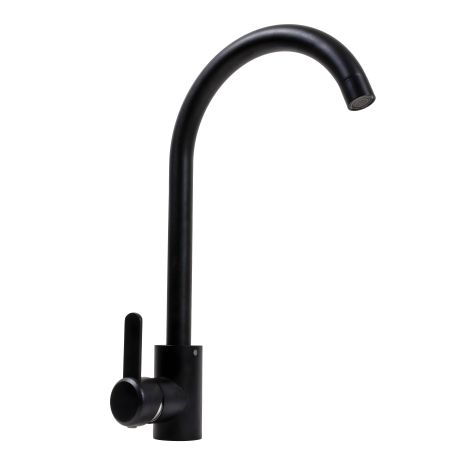 Кухонний змішувач VALESO 7990 NEST чорний матовий