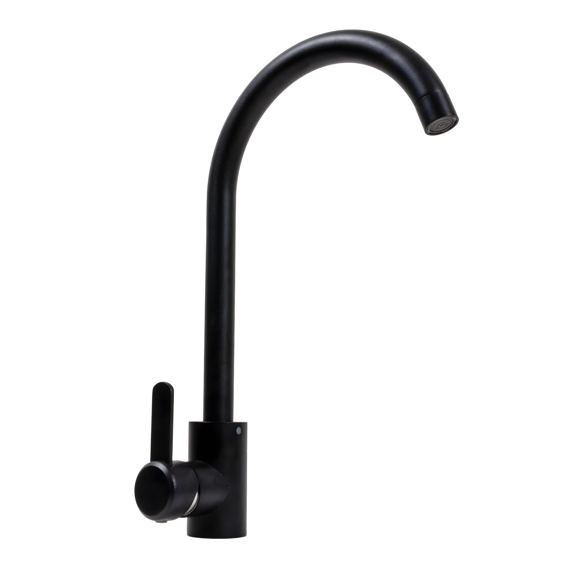 Змішувач кухонний Platinum NEST 7990, Чорний матовий Змішувач кухонний Platinum NEST 7990, Чорний матовий