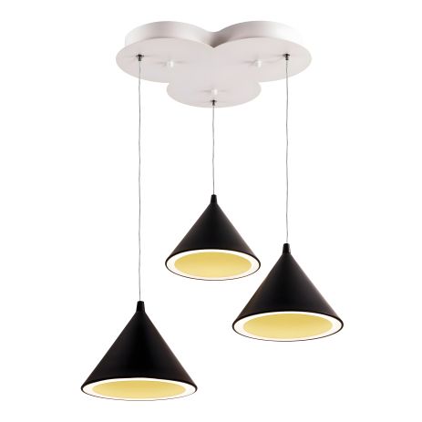 Підвісна люстра Sirius LA8050-03D 91W