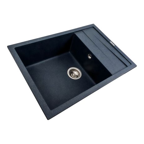 Велика гранітна мийка для кухні VALESO CASCADA 7050 матова Антрацит Велика гранітна мийка для кухні VALESO CASCADA 7050 матова Антрацит