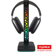 УЦЕНКА! Мультифункциональная подставка для наушников / гарнитуры Digital Lion G2, с RGB подсветкой и 2 портами USB