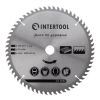 Дис дерева з карбідними атаками 250*30*1,7 мм, 60 зубів Intertool CT-3052