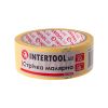 Малярна стрічка INTERTOOL, 38мм, 20м, жовта (DM-3820) Малярна стрічка INTERTOOL, 38мм, 20м, жовта (DM-3820)