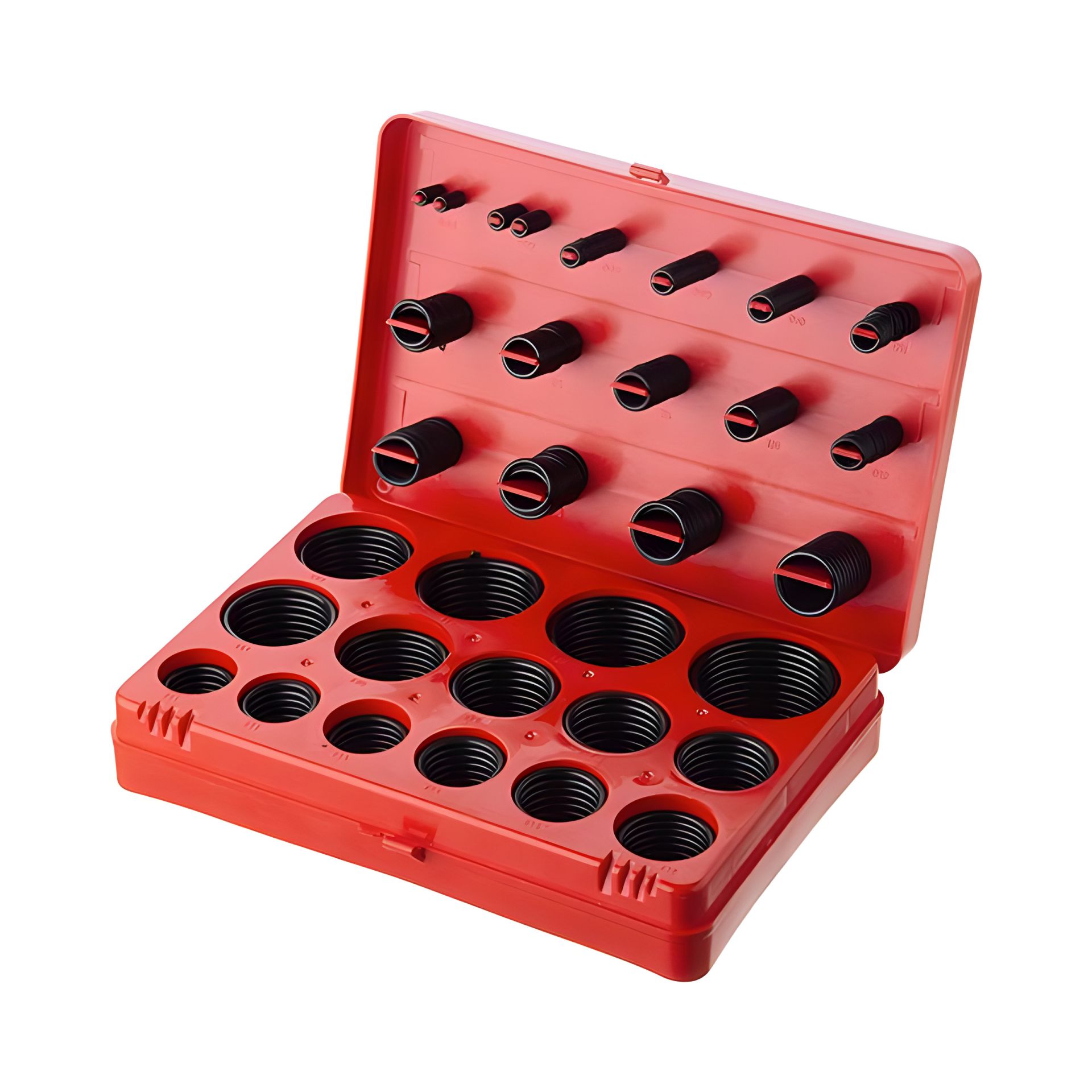 Набор резиновых уплотнительных колец, 382 ед. INTERTOOL AT-5382 Набор резиновых уплотнительных колец, 382 ед. INTERTOOL AT-5382