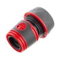 Конектор 1/2" с аквастопом для шланга 3/4" INTERTOOL GE-1120