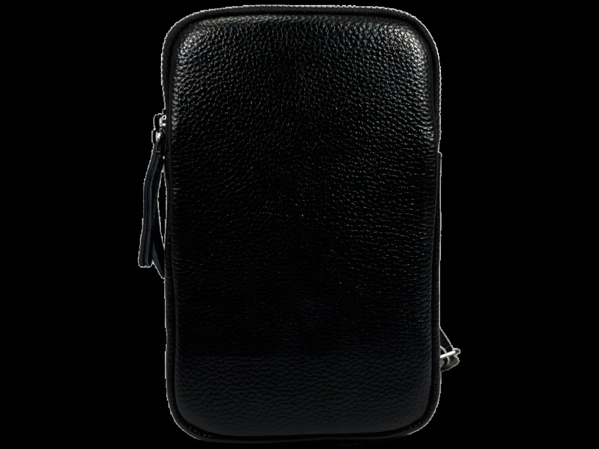 Слинг-сумка на два отделения, водоотталкивающая ткань, черный Слинг-сумка на два отделения, водоотталкивающая ткань, черный